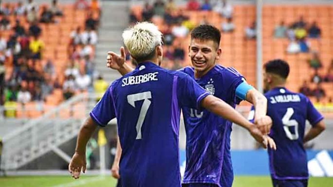 Goleada y a octavos