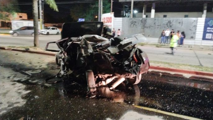 Una niña con serias lesiones al salir despedida, tras un violento impacto