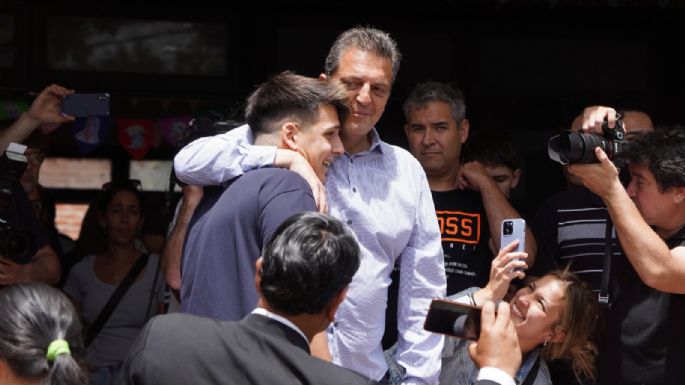 Votó Massa: "es un día histórico para la Argentina, se define el futuro del país"
