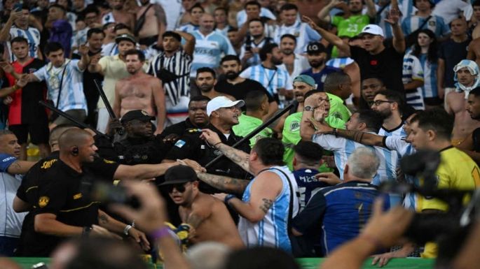 [Videos] Un villamariense estuvo a metros de la represión policial en la tribuna del Maracaná