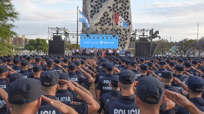 La provincia de Córdoba incorporó más de 700 efectivos policiales