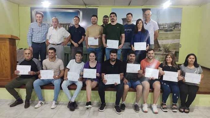 Recibieron los diplomas