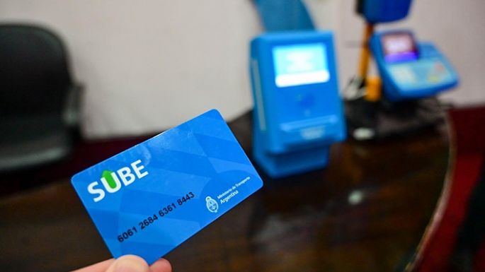 El pago con tarjeta Sube se  aplicará desde el 1 de diciembre