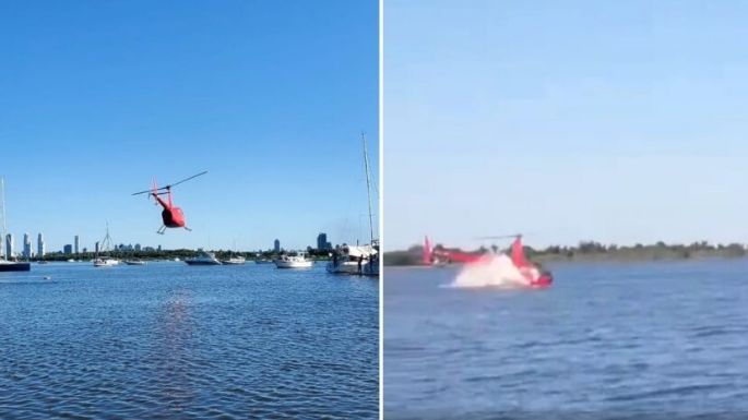Un empresario y expiloto de TC falleció luego de que el helicóptero que manejaba cayera al Paraná