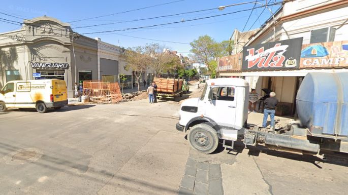 Desvío en zona céntrica por obras de desagües pluviales subterráneos