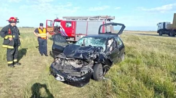 Perdió la vida una mujer en un choque en la ruta 8