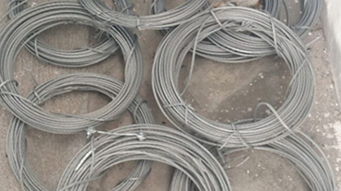 Hurtos de baterías y cables