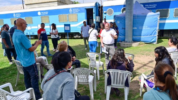 El Tren de Desarrollo Social y Sanitario estará en Villa María hasta el viernes