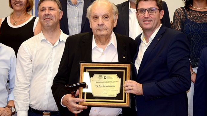 Juan Peretti es el Ciudadano Notable, Lolo Bello, el Destacado