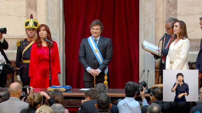 Juró Javier Milei y ya es presidente de la Nación