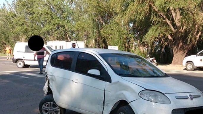 Choque en ruta 158 y cuatro lesionados en Villa María