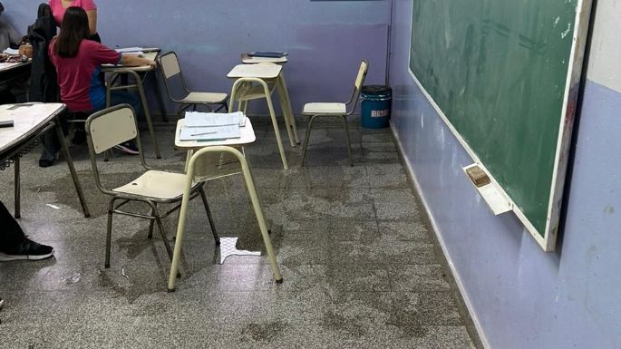 Cada vez que llueve, la Abraham Juárez sufre inundaciones