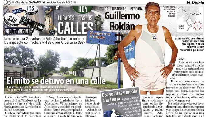 El mito se detuvo en una calle