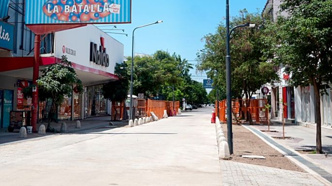 Aunque a la obra le faltan detalles, habilitaron la calle al tránsito