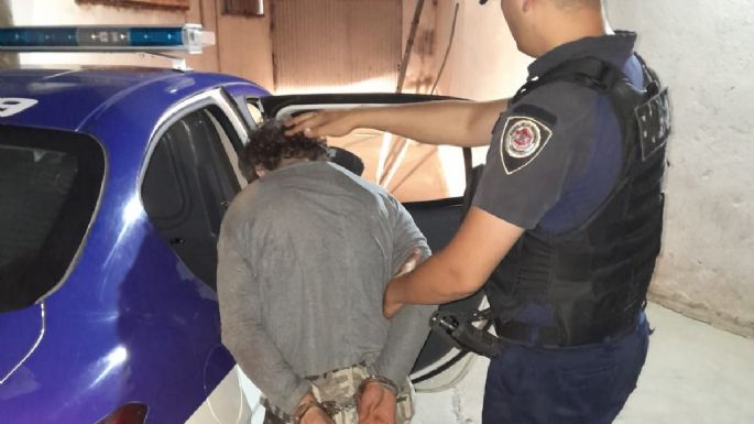 Robó cables en una escuela PROA y golpeó a un policía