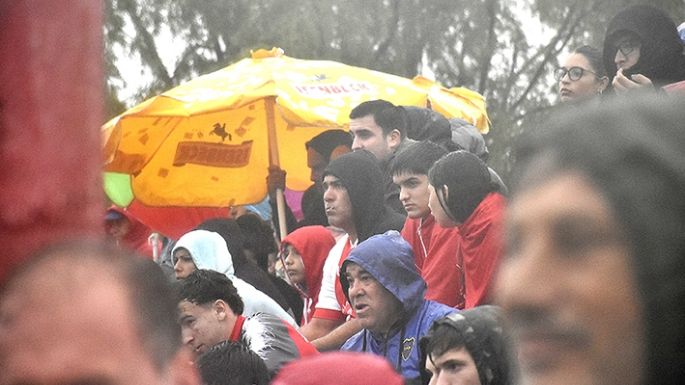 Algo de color de la primera final