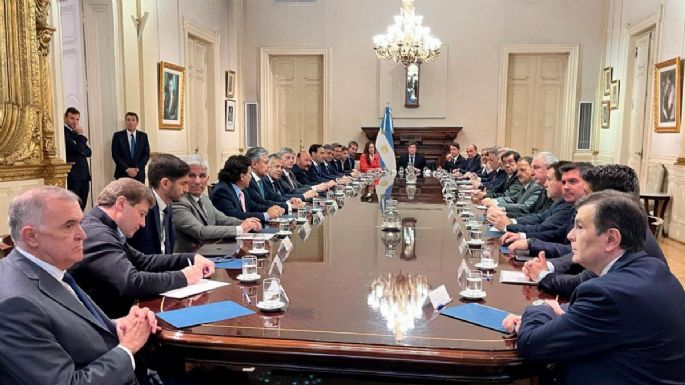 Milei pidió apoyo a los gobernadores para las reformas económicas que impulsa