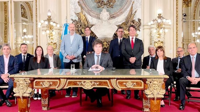La motosierra, por cadena nacional
