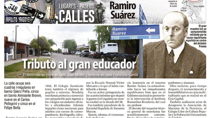Tributo al gran educador