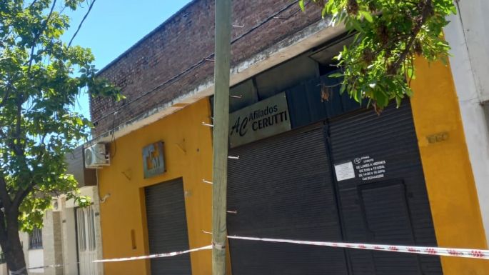 Peligro por un poste caído