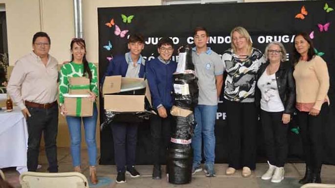 Reconocimientos en el acto final