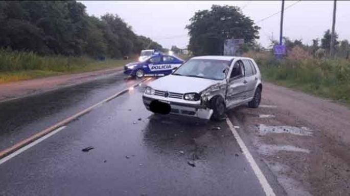 Chocó, huyó y abandonó a quien lo acompañaba