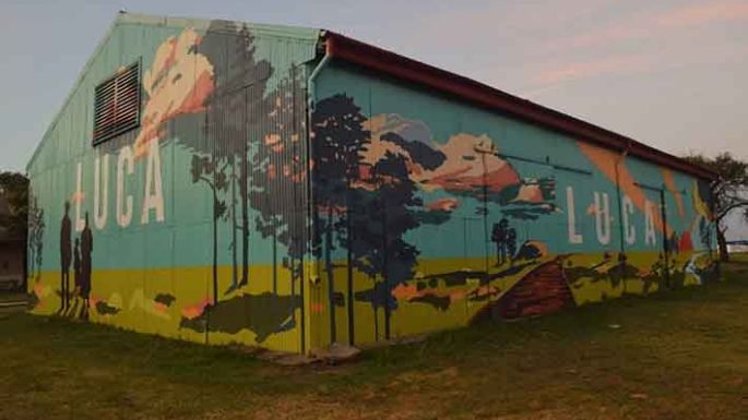 Un mural que cuenta la historia