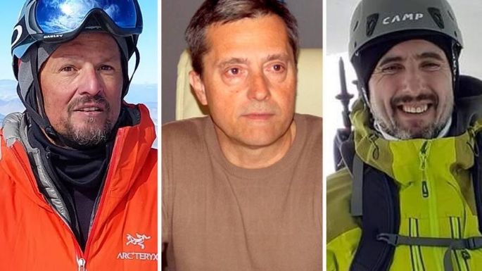 Hallaron sin vida a los tres andinistas argentinos desaparecidos