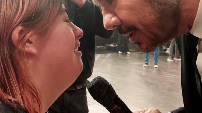 Rocío Borsatto visitó el Bailando y charló con Tinelli