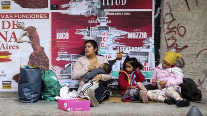 Pobreza: 44,7% en el  tercer trimestre y, entre niños y adolescentes, llegó al 62,9%, según UCA