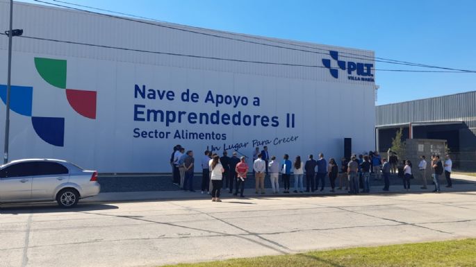 Gill habilitó la segunda nave de Apoyo a Emprendedores en el Parque Industrial