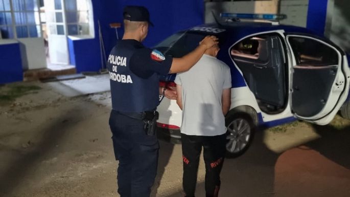 Tras un control policial, detuvieron a un motociclista