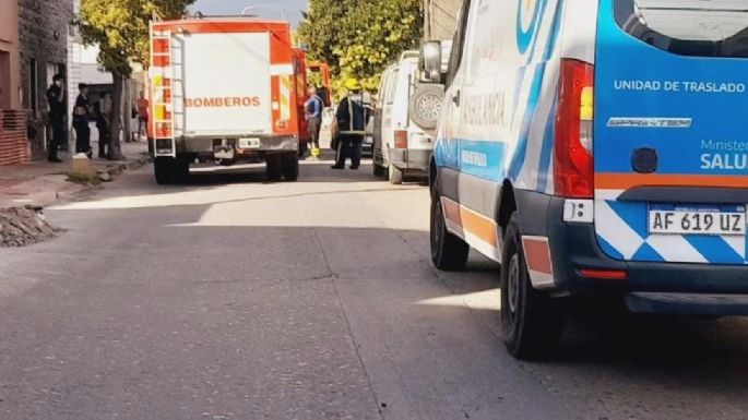 Sofocaron incendio en una vivienda en Villa Nueva