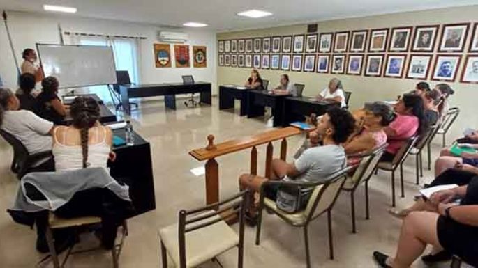 Realizaron curso de gestión
