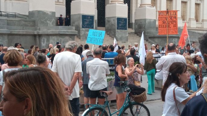 Marcha a favor del juicio político a los miembros de la Corte Suprema de Justicia