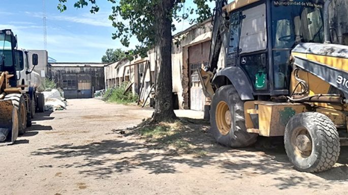 Avanza la obra en la ex-Defensa Agrícola