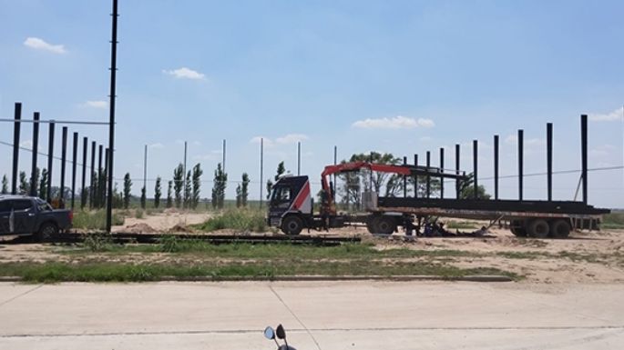 Otra gran obra en el Parque Industrial