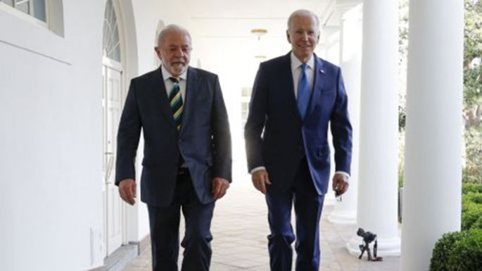 Lula se reunió con Biden