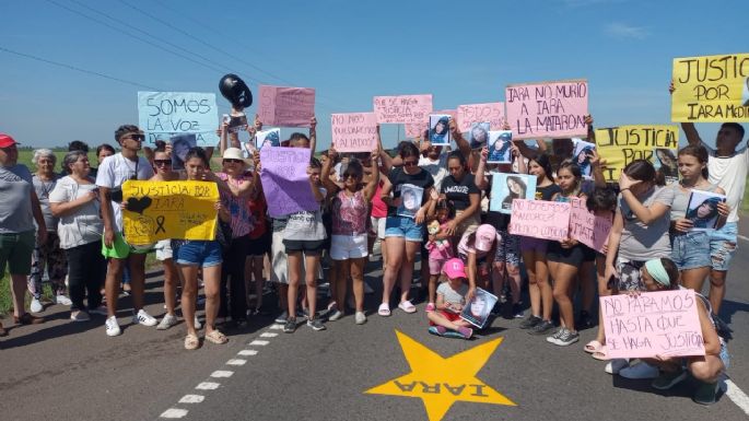Iara tiene su estrella y reiteraron el pedido de justicia