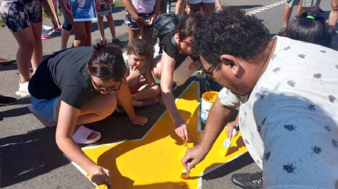 Iara tiene su estrella y reiteraron el pedido de justicia