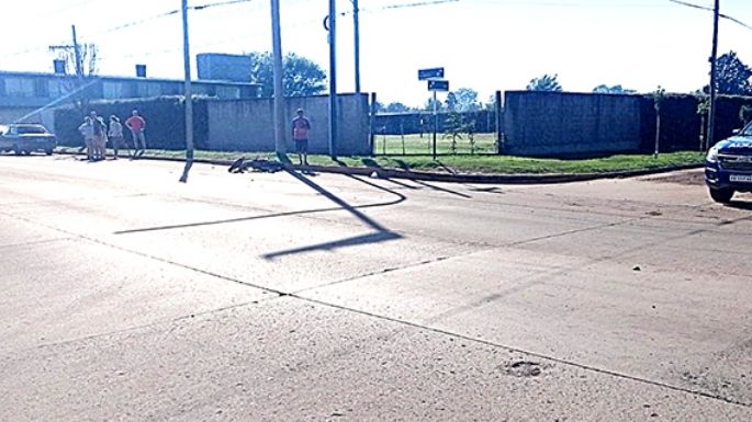 Murió un motociclista de 20 años