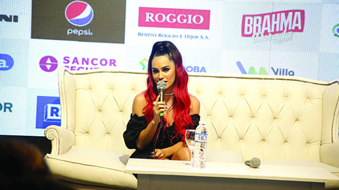 Lali: “En Qatar me temblaron  las piernas”