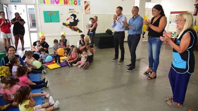 Comenzó el ciclo lectivo 2023 en los jardines maternales municipales