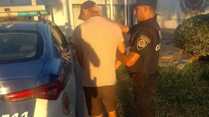 Ladrón detenido en flagrancia