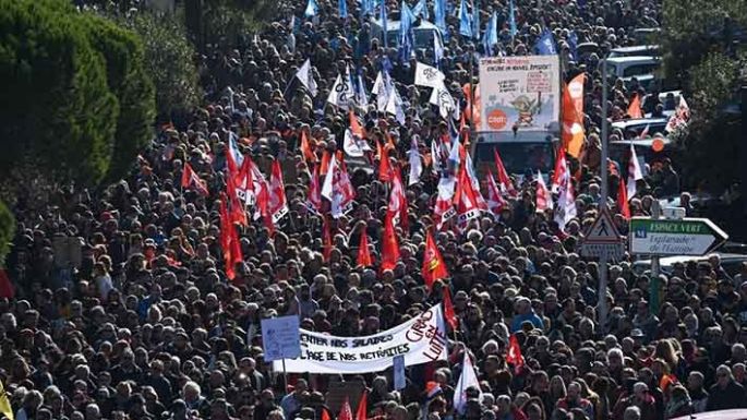Siguen las marchas contra la reforma jubilatoria