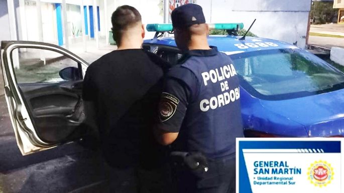 Accionó el botón antipánico por la presencia de su iracundo hijo