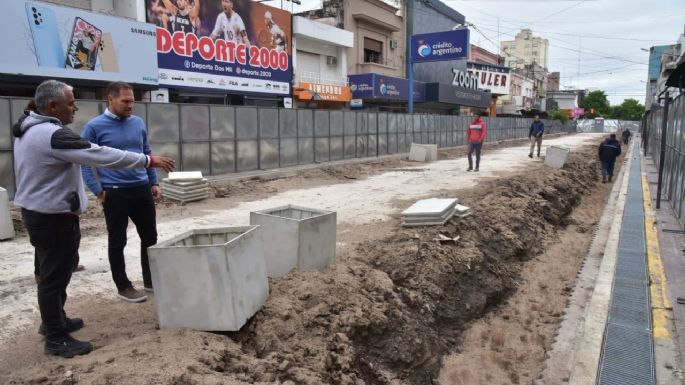 Centro Comercial a Cielo Abierto: avanzan en las instalaciones eléctricas subterráneas