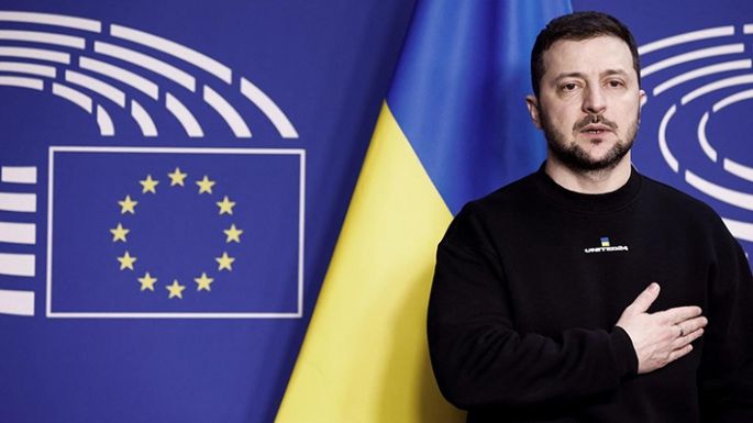 Zelenski propuso conversaciones de paz con Rusia