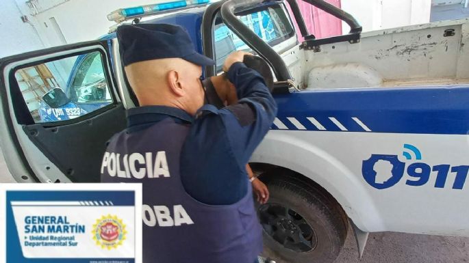 Detuvieron a un joven por robar cables del alumbrado público