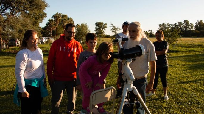 Alrededor de 300 personas asistieron al 3er Campamento Astronómico